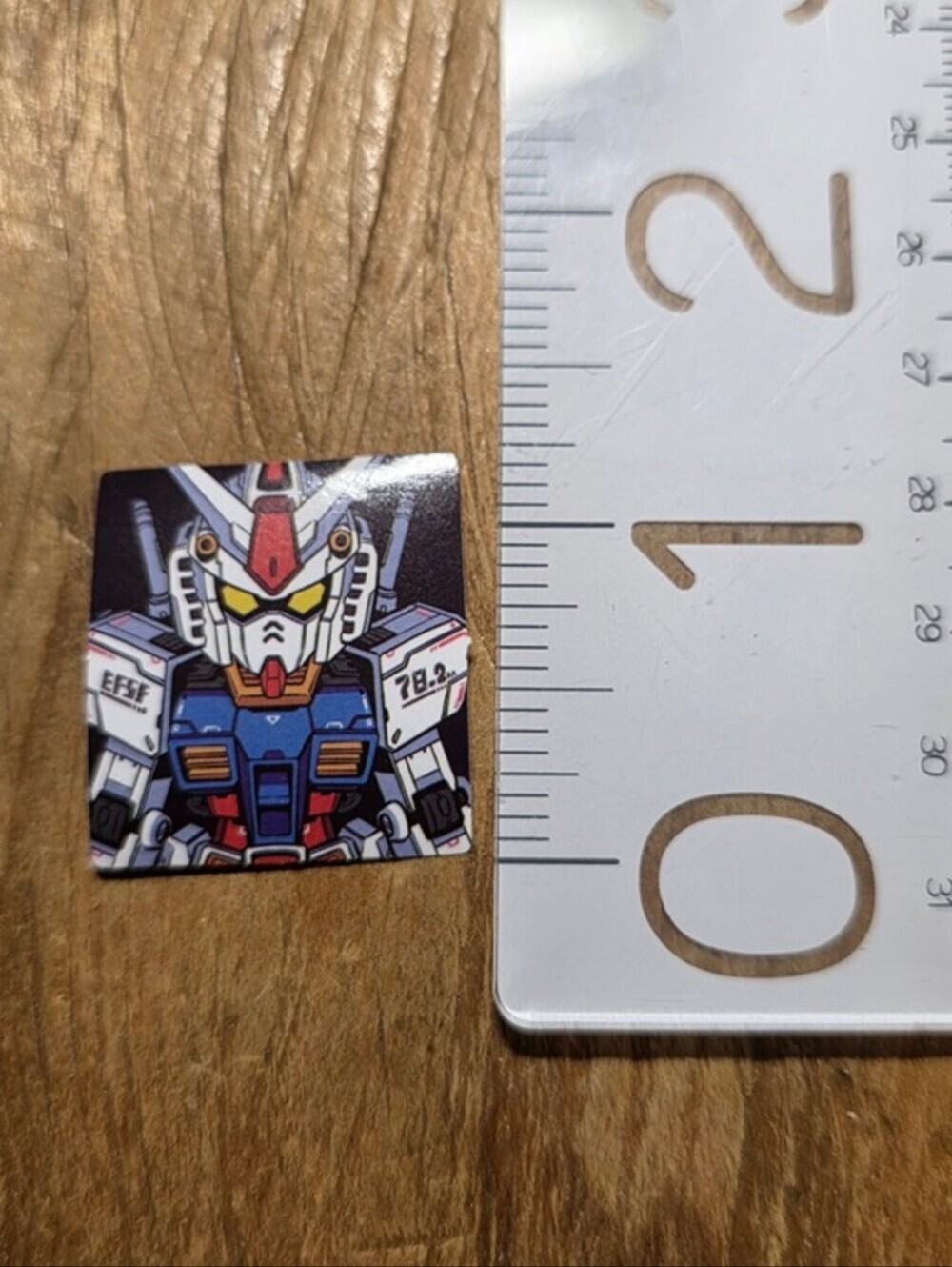 Gundam Sticker Decal - Multicolor Mecha Design